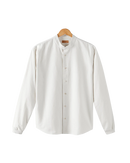 chemise col officier blanche - packshot