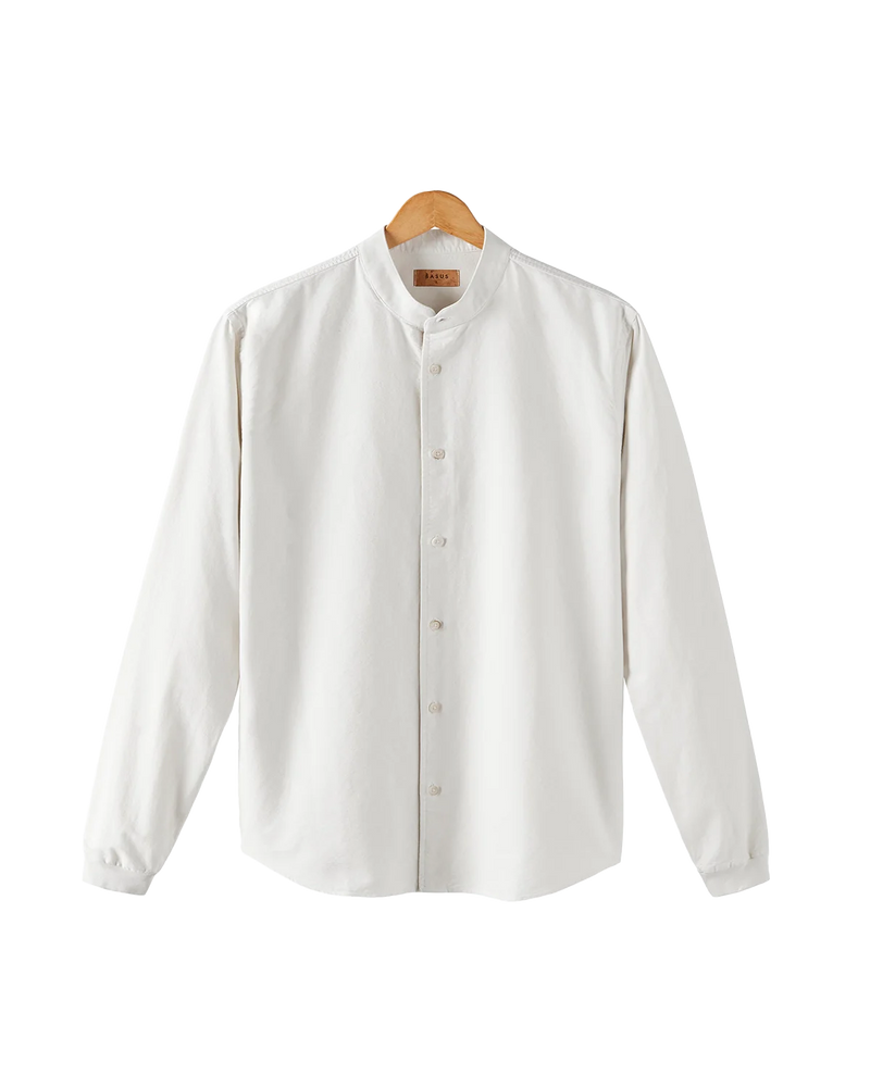 chemise col officier blanche - packshot