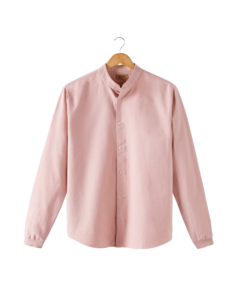 chemise col officier  rose quartz - packshot