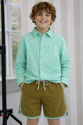 Chemise Constantin Menthe - Enfant Garçon - Mint