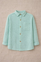 Chemise Constantin Menthe - Enfant Garçon - Mint