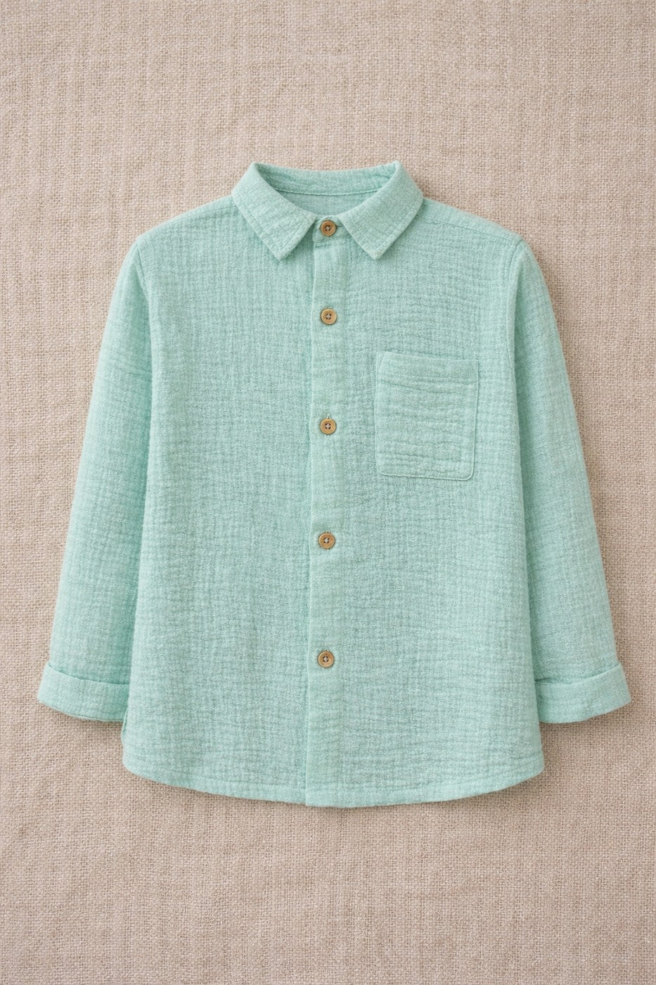 Chemise Constantin Menthe - Enfant Garçon - Mint