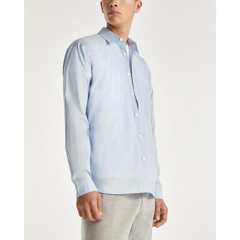 The Kooples - Chemise Coton Bleu Clair - Homme