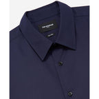 The Kooples - Camisa de Algodón Azul Marino Abotonada - Hombre