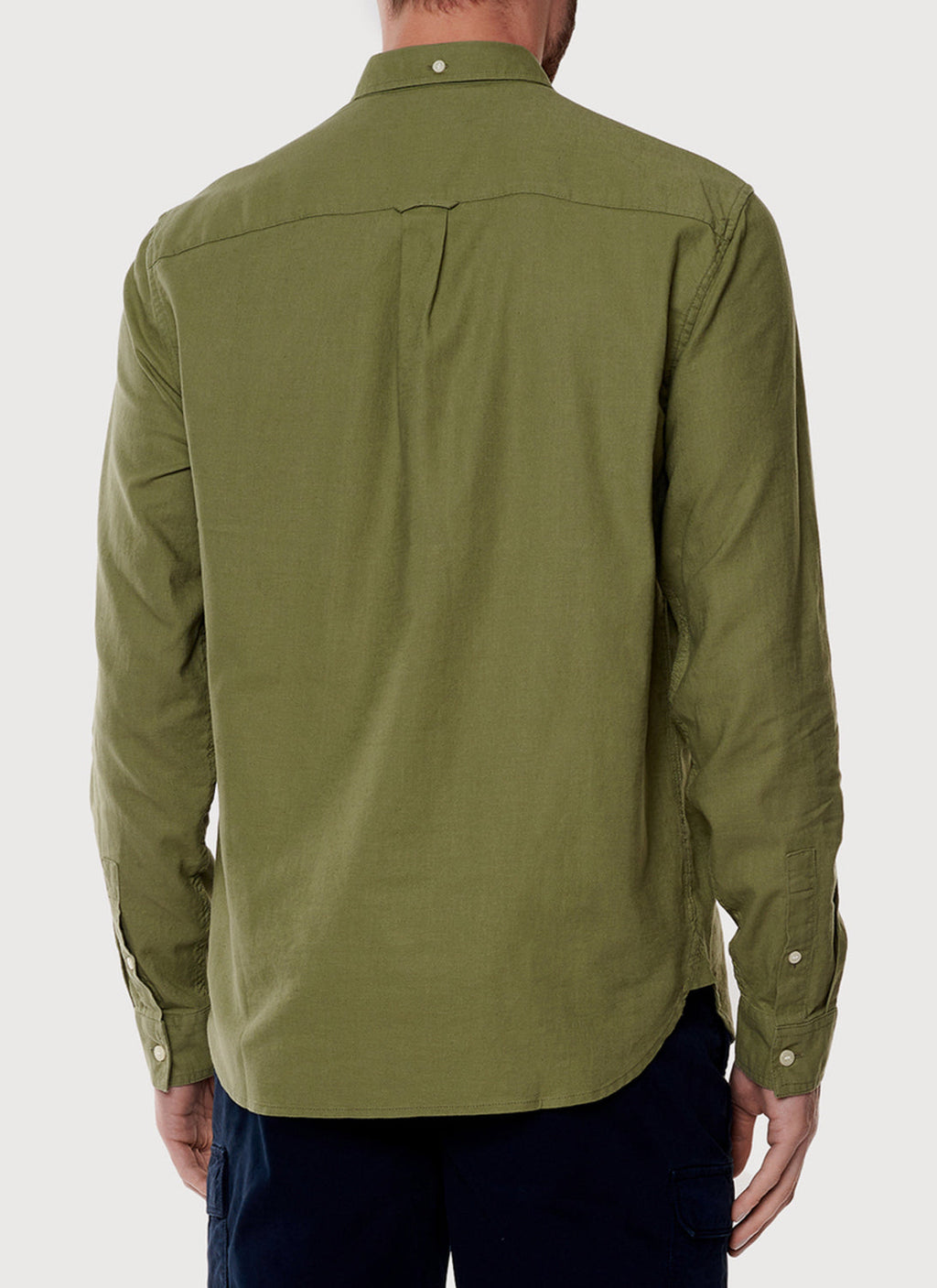 Lyle & Scott - Linen Shirt - Moss - Men