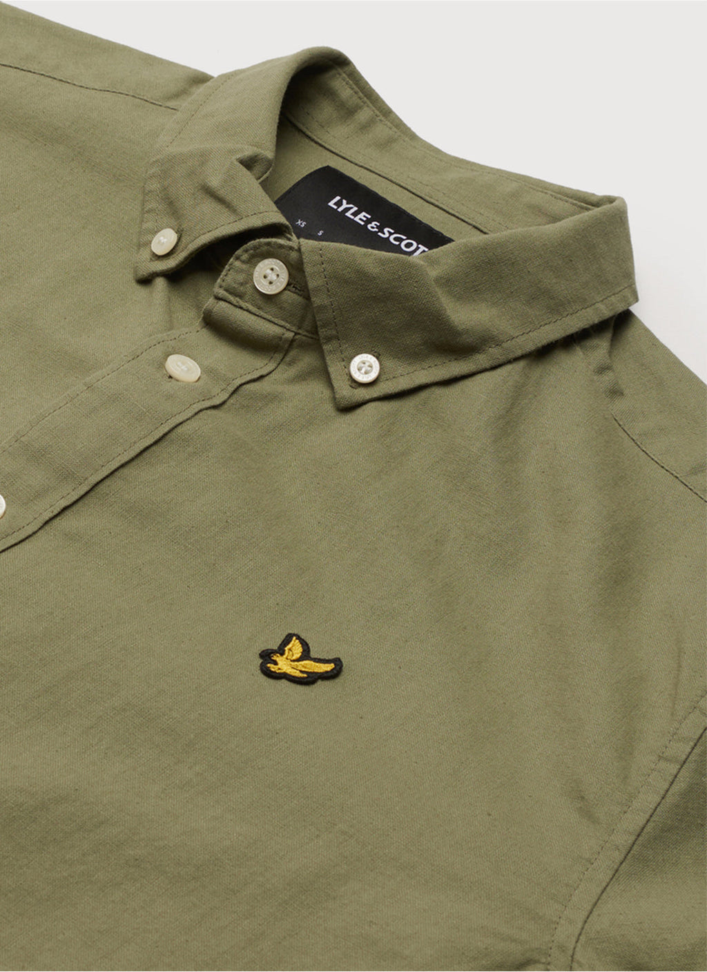 Lyle & Scott - Linen Shirt - Moss - Men