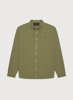 Lyle & Scott - Linen Shirt - Moss - Men