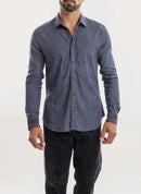 Karl Lagerfeld - Chemise Denim Wash - Bleu Denim - Homme