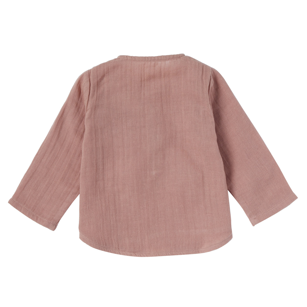 Chemise garçon double gaze uni Elliott