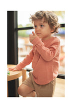 Chemise garçon double gaze uni Elliott