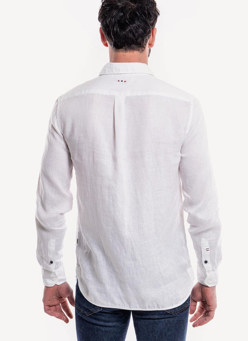 Napapijri - Chemise Gervas 2 - Bright White - Homme