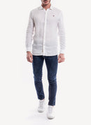 Napapijri - Chemise Gervas 2 - Bright White - Homme