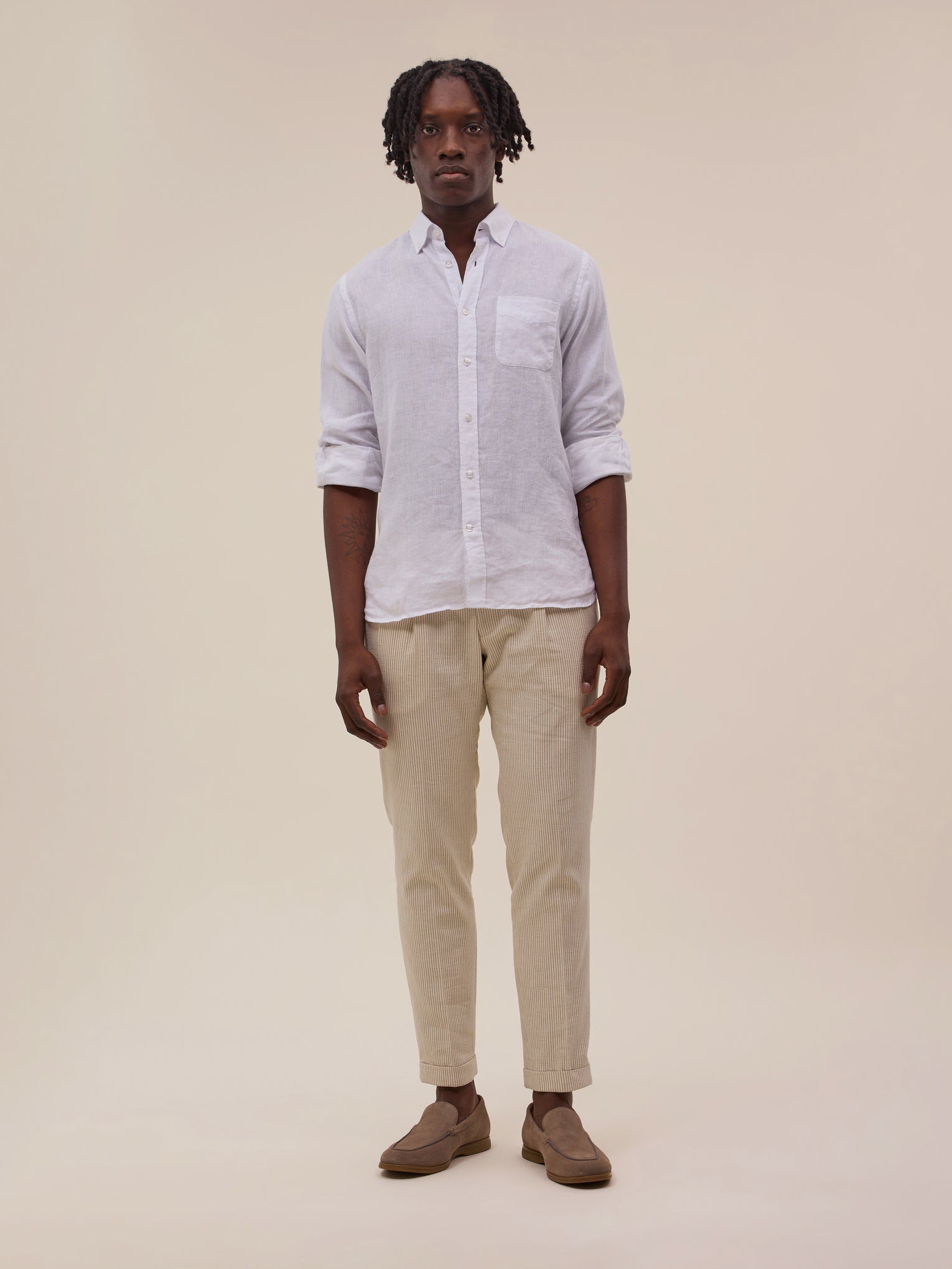 Camisa Bolor - Blanco - Hombre