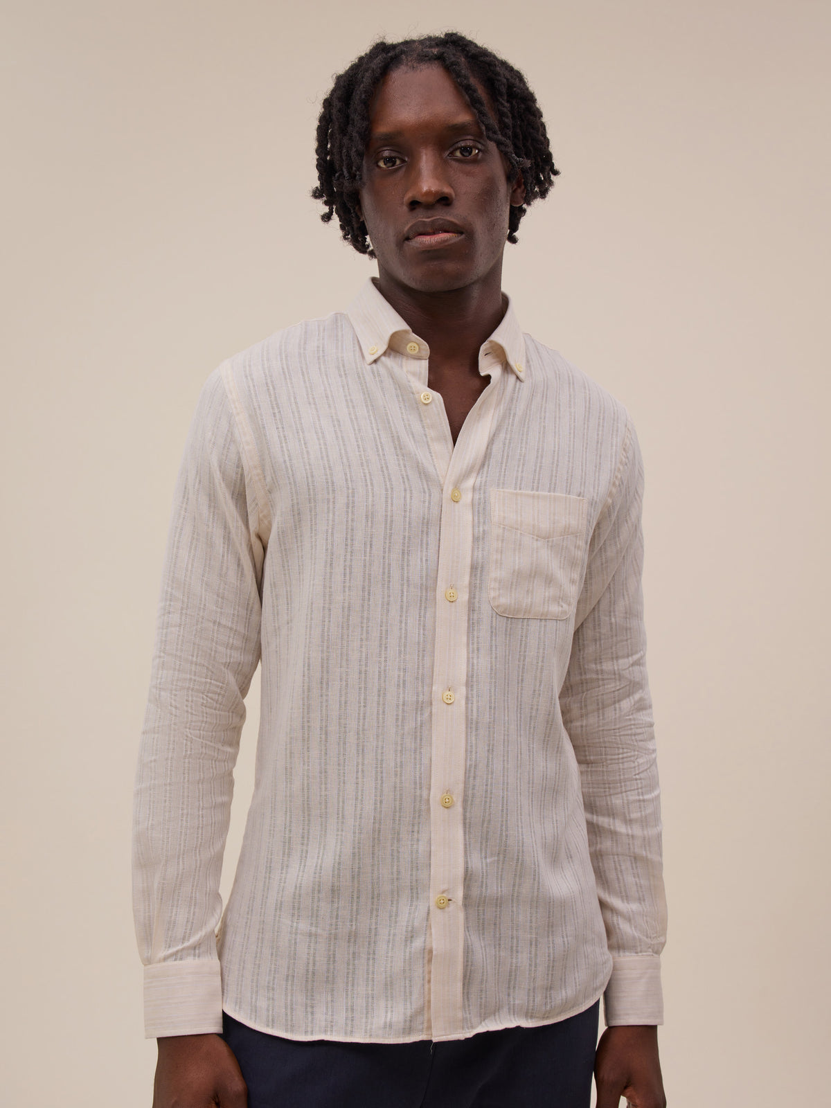 Chemise Ava - Crème - Homme