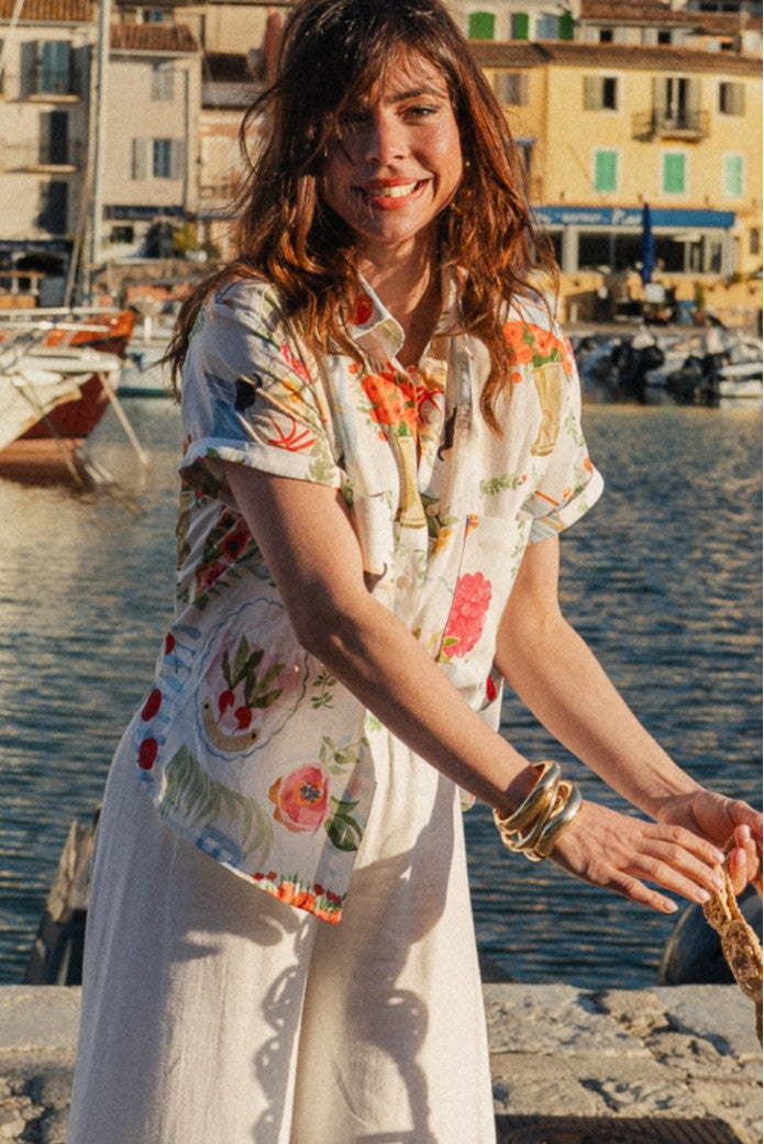 Camisa Marco Imprime Jardinet