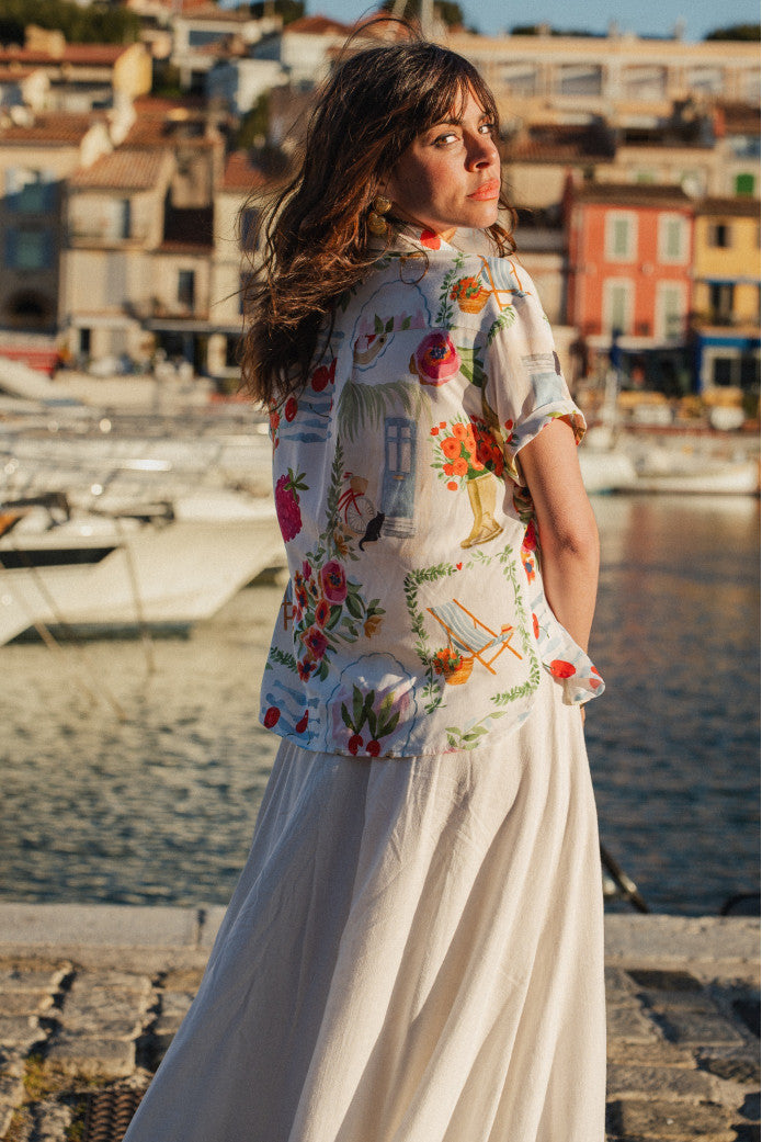 Chemise Marco Imprime Jardinet