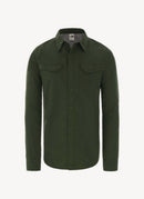 The North Face - Chemise Ml/S Sequoia - Vert - Homme