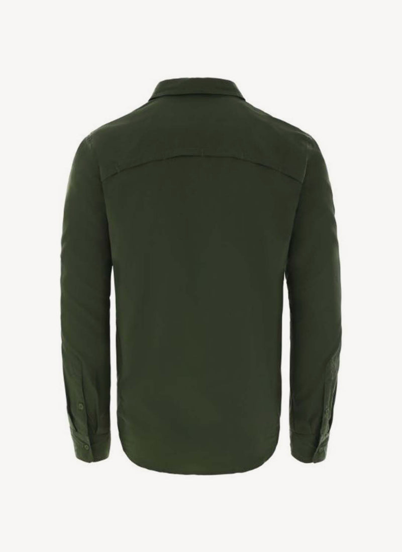 The North Face - Chemise Ml/S Sequoia - Vert - Homme