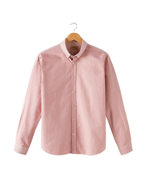 chemise oxford rose quartz - packshot