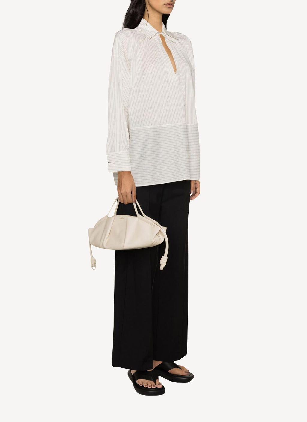 Max Mara - Camisa de Rayas Saletta - Blanco - Mujer