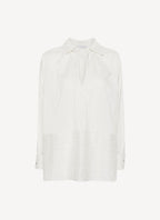 Max Mara - Camisa de Rayas Saletta - Blanco - Mujer