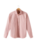 chemise en twill rose - packshot