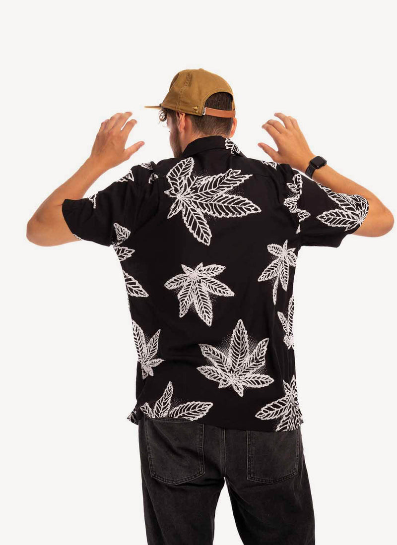 Vans - Chemise Vault Og Sweet Leaf - Noir - Homme