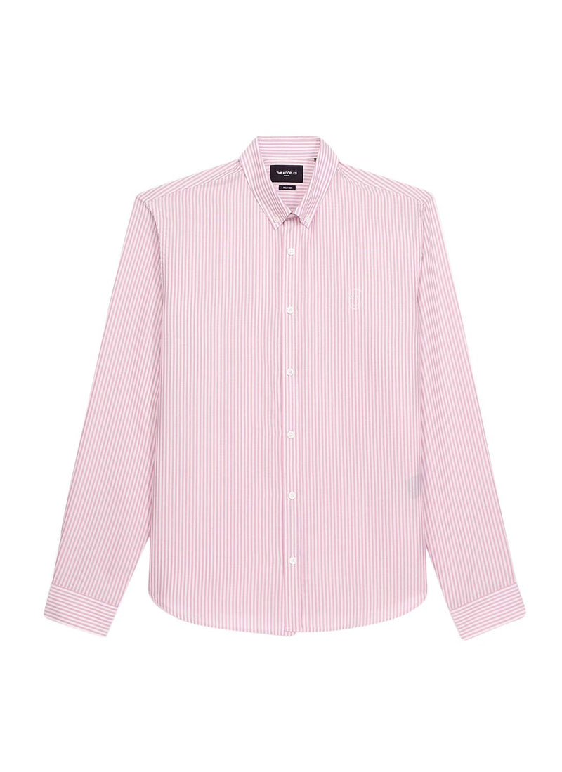 The Kooples - Chemise - Blanc Rose - Homme