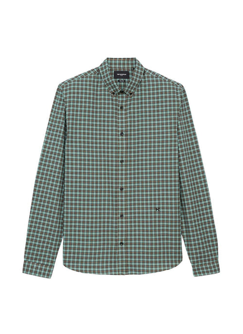 The Kooples - Chemise - Noir Vert Fonce - Homme