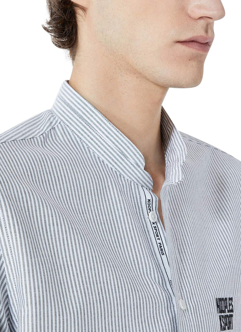 The Kooples - Chemise - Noir Blanc - Homme