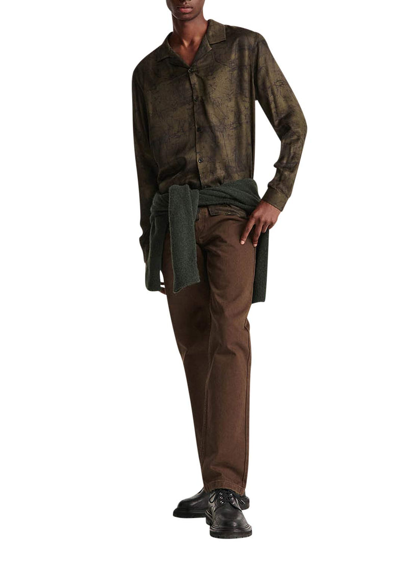 The Kooples - Chemise - Olive Kaki - Homme