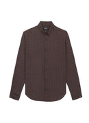 The Kooples - Chemise - Noir / Bordeaux / Blanc - Homme