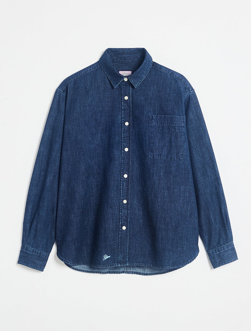 The Ranger Tony Denim Camisa De Lona Orgánica Azul Crudo