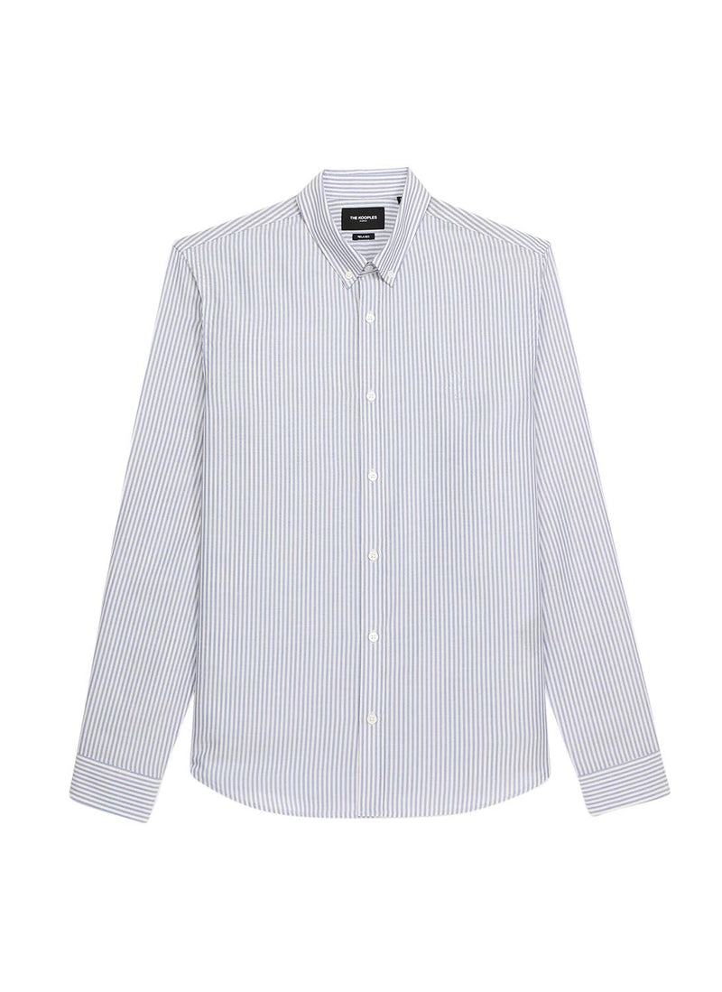 The Kooples - Chemise - Blanc Rose - Homme