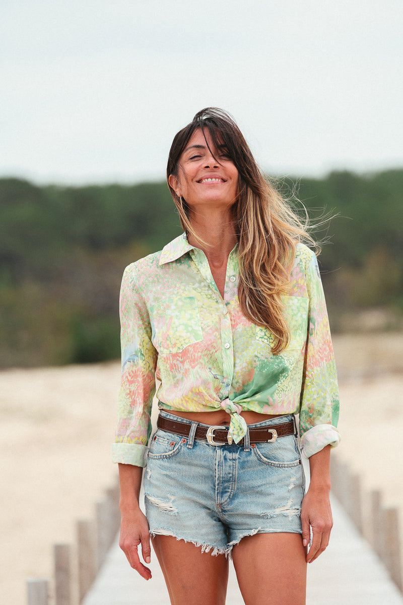 Camisa Jacqueline Paon