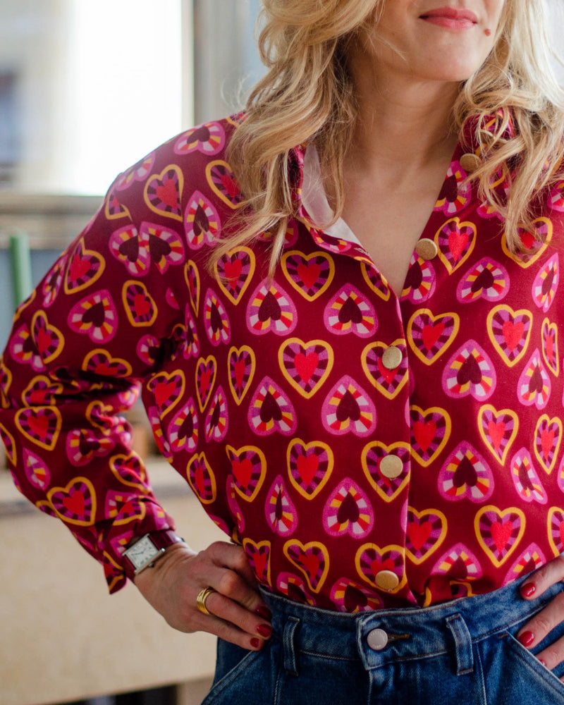 Chemise Athéna Cœurs Boum