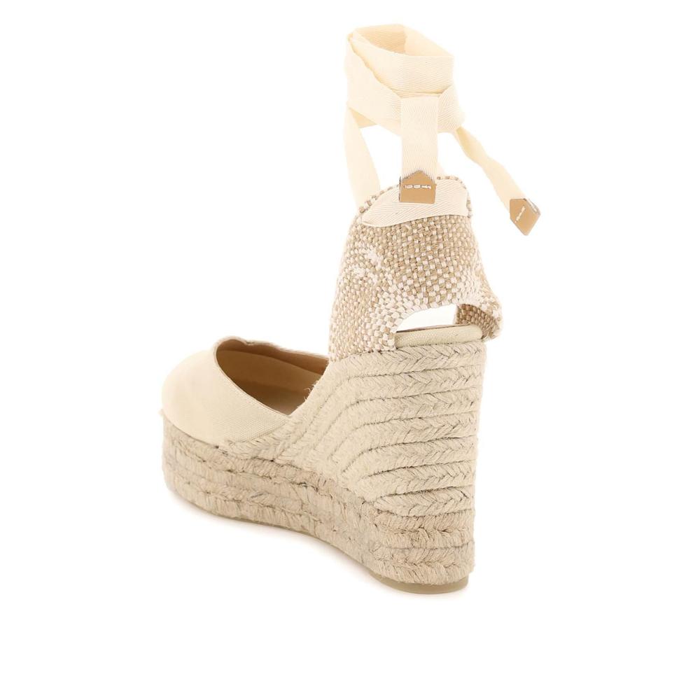 Alpargatas Chiara Wedge Espadrillas - Beige - Mujer