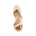 Alpargatas Chiara Wedge Espadrillas - Beige - Mujer
