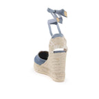 Sandalias Chiara Wedge Espadrilles - Azul - Mujer