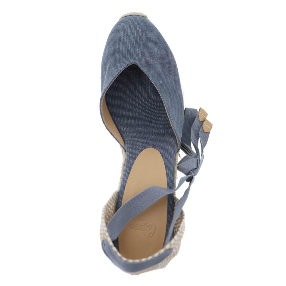 Sandalias Chiara Wedge Espadrilles - Azul - Mujer