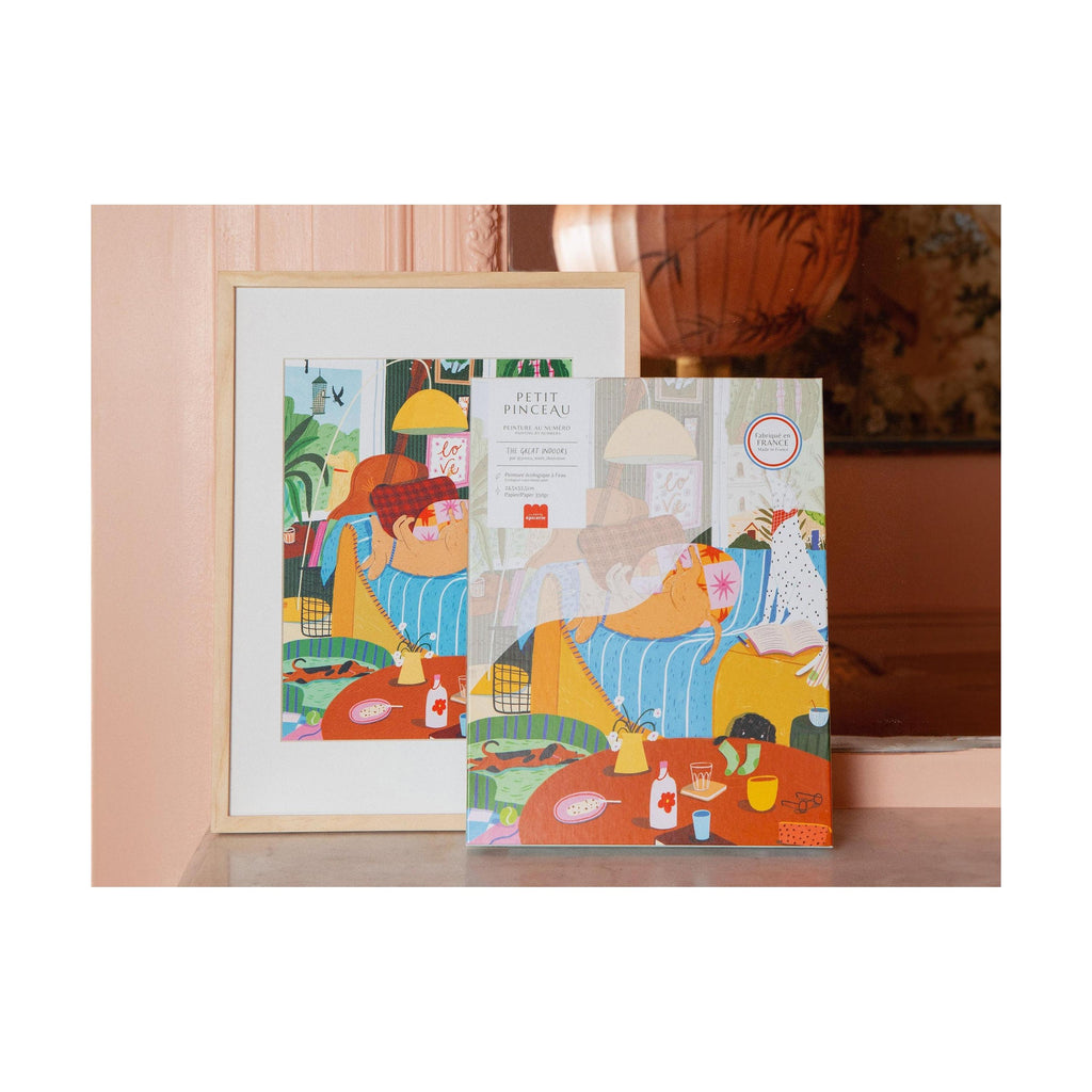 Coffret Peinture Au Numéro - Petit Pinceau - Great Indoors