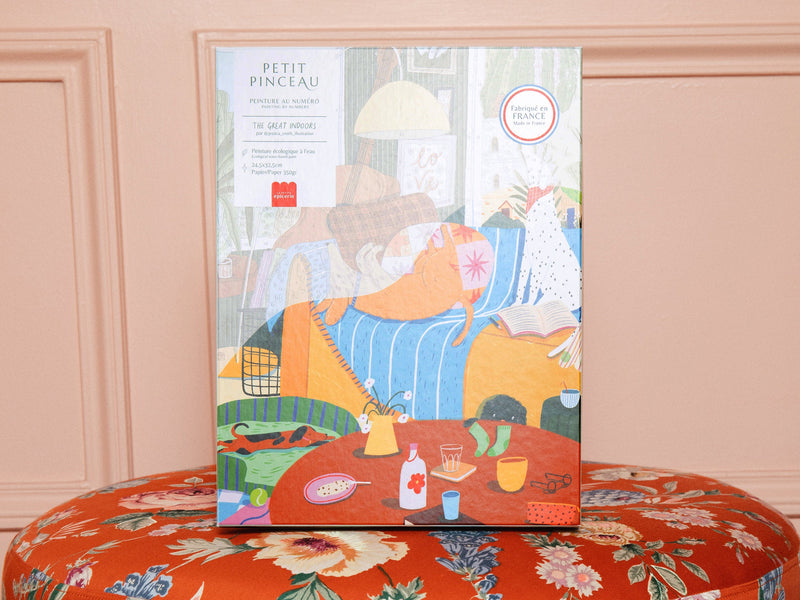 Coffret Peinture Au Numéro - Petit Pinceau - Great Indoors