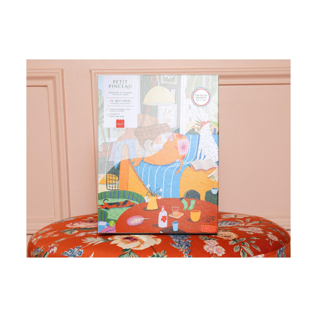 Coffret Peinture Au Numéro - Petit Pinceau - Great Indoors