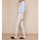 Pantalones chinos Pam Linen - Crema