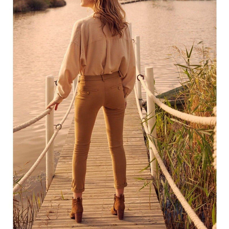 Pantalón chino Sandy 2 Basic - Bronze Mist