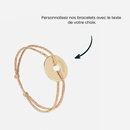 Bracelet Ponton - Beige