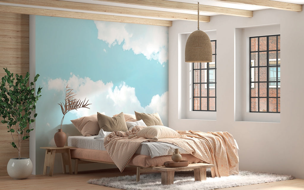 Ciel - Summer Blue Wall Mural