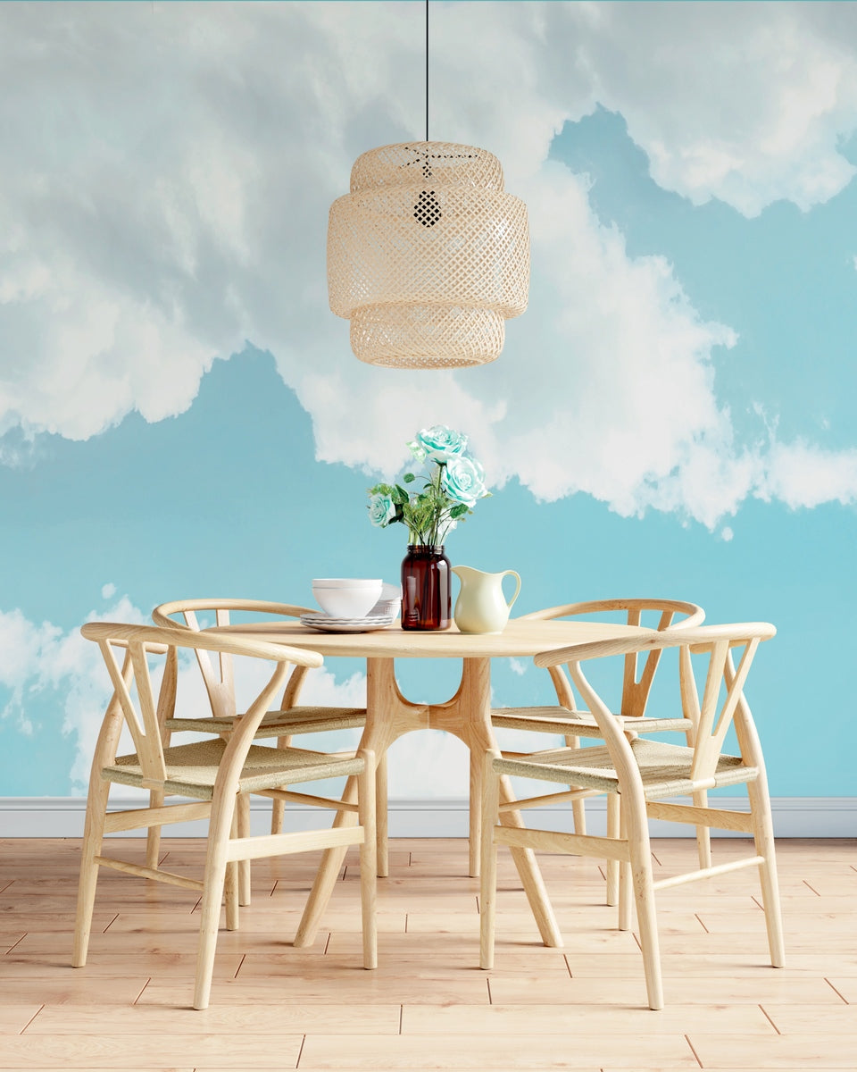 Ciel - Summer Blue Wall Mural