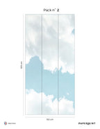 Ciel - Summer Blue Wall Mural