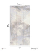 Fresque Ciel de Coton - Flanelle